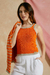 SET MUSCULOSA LOU + CARDIGAN OLI NARANJA - comprar online