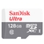 Micro SD 128GB Sandisk Ultra Clase 10 c/Adaptador