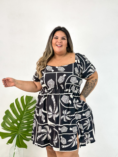 Vestido Bia Estampado na internet