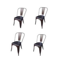 Combo X4 Silla Tolix Cobre