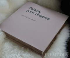 ART JB-BB6 BOOK BOX FOLLOW YOUR DREAMS II