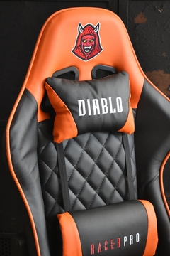 GY-005-BO - SILLA GAMER DIABLO RACER PRO NARANJA en internet