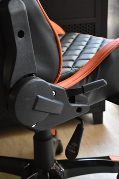 GY-005-BO - SILLA GAMER DIABLO RACER PRO NARANJA - JB Lacroux Restoration 