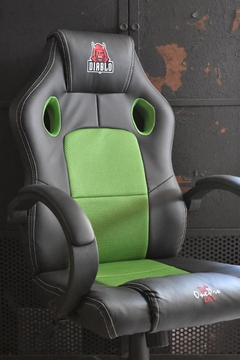 9043-BG SILLA GAMER DIABLO ONE PRO VERDE - comprar online