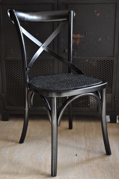 ART XMS-CB2018N SILLA THONET CRUZ NEGRO