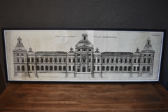 Cuadro Arquitectura Louvre VI-46