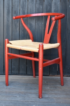 Art 111-172 Silla WISHBONE Roja VINTAGE