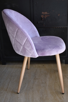 ART 820A-26 SILLA COAVAS VELVET VIOLETA en internet