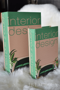 BOOK BOX SET X 2 INTERIOR DESING BB4 - comprar online