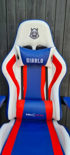 LD013- SILLA GAMER DIABLO CAPITÁN AMÉRICA SUPERHÉROES