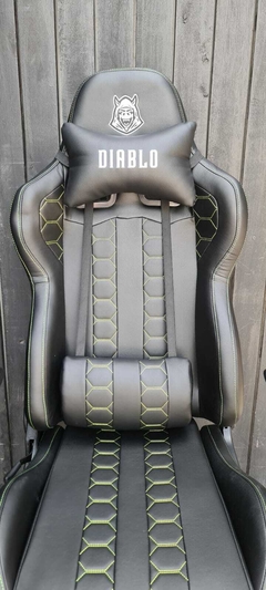 GS176-SILLA GAMER DIABLO RACER NEGRA - tienda online