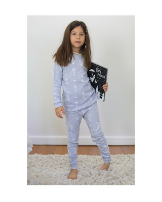 MiniJota Pijama Bambi Gris Largo