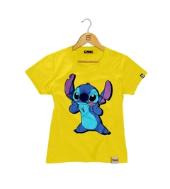Camiseta Baby Look Stitch - comprar online