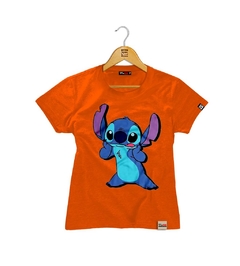 Camiseta Baby Look Stitch - loja online