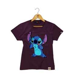 Camiseta Baby Look Stitch - comprar online