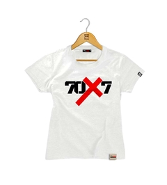 Camiseta Baby Look 70x7 - Pintee T-shirt - As Camisetas Mais Incríveis da Internet