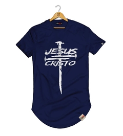 Imagem do Camiseta Longline Jesus Cristo Pregos