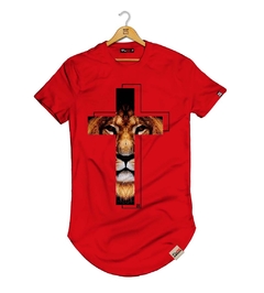 Camiseta Longline Cruz Leão Color - loja online