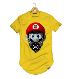 Camiseta Longline Super Mario Thug Life - comprar online
