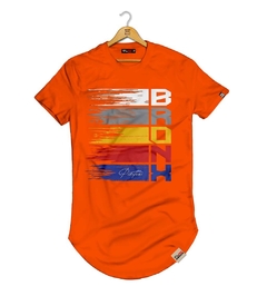 Camiseta LongLine Bronx Color na internet
