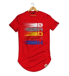 Camiseta LongLine Bronx Color - Pintee T-shirt - As Camisetas Mais Incríveis da Internet