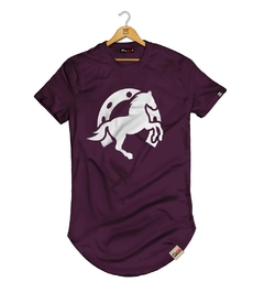 Camiseta Longline Cavalo Ferradura
