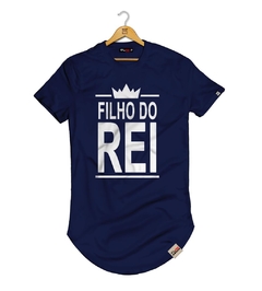 Camiseta Longline Filho Do Rei - Pintee T-shirt - As Camisetas Mais Incríveis da Internet