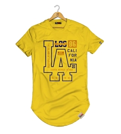 Camiseta LongLine Los Angeles LA 86 - loja online