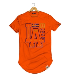 Camiseta LongLine Los Angeles LA 86 na internet