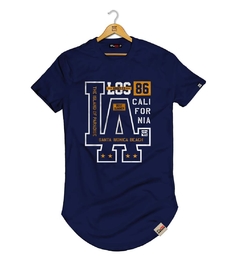 Camiseta LongLine Los Angeles LA 86 - comprar online