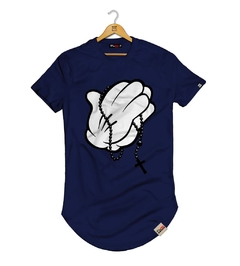 Camiseta Longline Mãos Orando - loja online