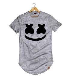 Camiseta Longline Marshmello na internet