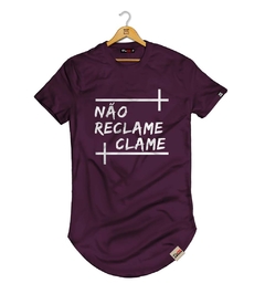 Camiseta Longline Não Reclame Clame - comprar online