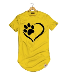 Camiseta Longline Amo meu Pet - comprar online