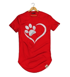 Camiseta Longline Amo meu Pet - comprar online
