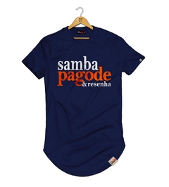Camiseta Longline Samba Pagode & Resenha - comprar online