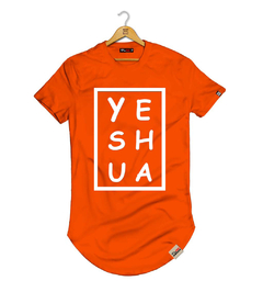 Camiseta Longline Yeshua Moldura - Pintee T-shirt - As Camisetas Mais Incríveis da Internet