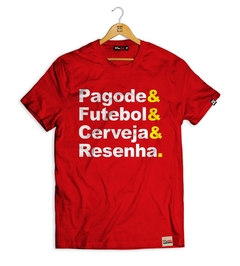 Camiseta Pagode & Futebol & Cerveja & Resenha - comprar online