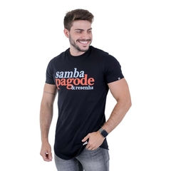 Camiseta Longline Samba Pagode & Resenha - loja online