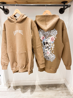 Hoodie Oversize Hell Brown