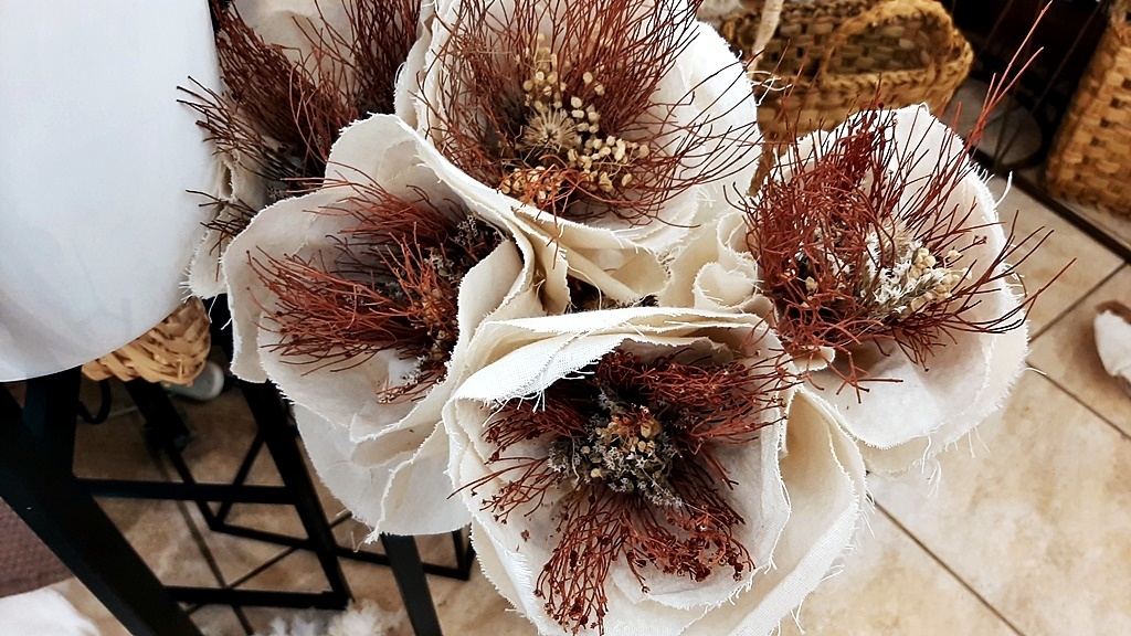 Decoración flores secas paredes - Las Flores de Rita