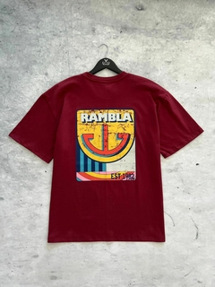 REMERA OVERSIZE LR LOGO RED - tienda online