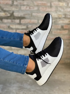 ZAPATILLAS ADILA BLANCO/NEGRO - comprar online