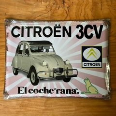 Chapa 30 X 40 CITROEN 3CV – A16