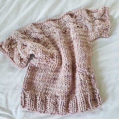 Sweet Camellia Sweater_Patrón para tejer + Videos Guía
