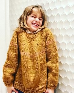 Imagen de Sweater Emma_Patrón paso a paso DIGITAL_Talle de 1 a 14 años.