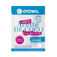 Aceite de Coco con Quinoa - Sobre x 10cm