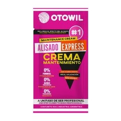 Crema Mantenimiento - ALISADO Express - Sobre x 50 grs