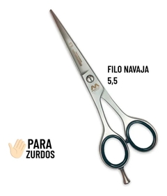 Tijera Para Zurdos Filo Navaja Mastertools 5,5