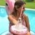 POSAVASOS INFLABLE GLITTER PINK x2 - comprar online